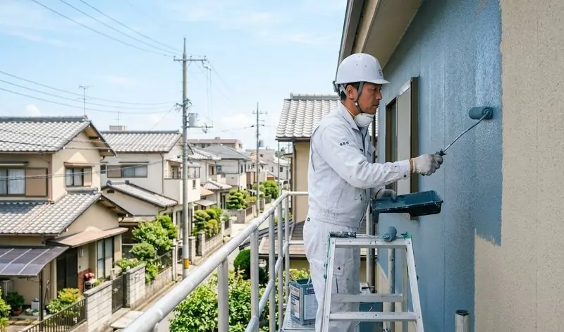 湖西市の外壁塗装
